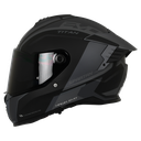 CASCO INTEGRAL SPARTAN DOBLE VISOR HAWK EVO TITAN B2 GRIS NEGRO MATE