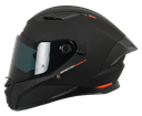 CASCO INTEGRAL SPARTAN DOBLE VISOR PANTHER SOLID A1 NEGRO MATE