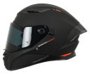 CASCO INTEGRAL SPARTAN DOBLE VISOR PANTHER SOLID A1 NEGRO MATE