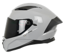 CASCO INTEGRAL SPARTAN DOBLE VISOR PANTHER SOLID A2 GRIS BRILLO