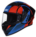 CASCO INTEGRAL SMK STELLAR GL236 AZUL ROJO BRILLO