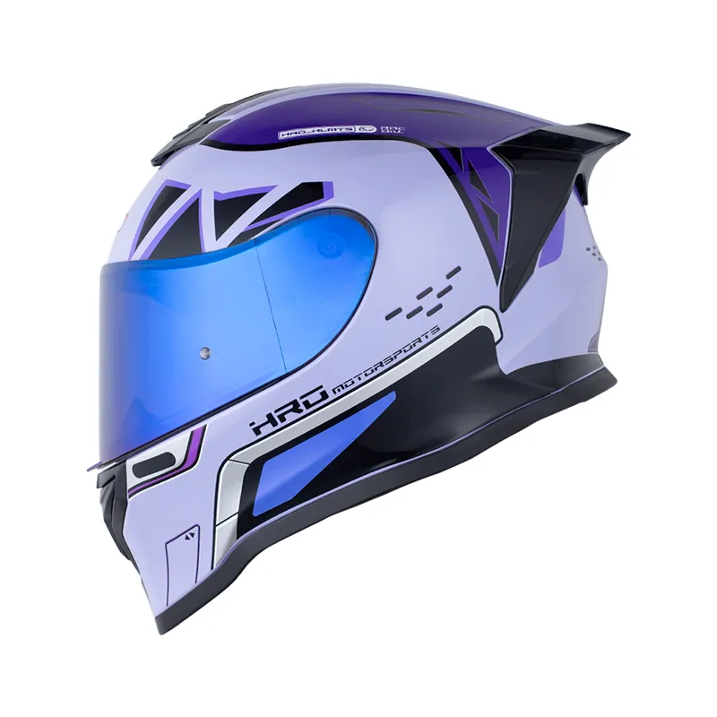 CASCO INTEGRAL HRO 506 SP PROTOTYPE MORADO CLARO MORADO BRILLO