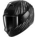 CASCO INTEGRAL SHARK RIDILL 2 ASSYA KAA NEGRO GRIS MATE 