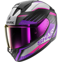 CASCO INTEGRAL SHARK RIDILL 2 BERSEK KVV NEGRO GRIS ROSADO MATE