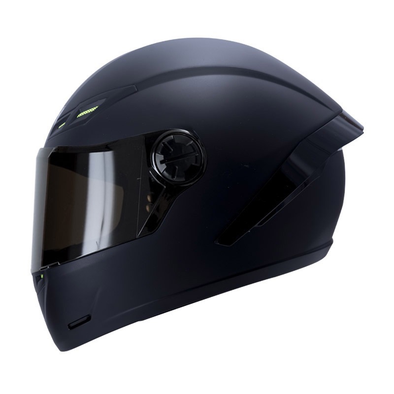 CASCO INTEGRAL ICH 501SP SOLID NEGRO MATE VISOR NEGRO