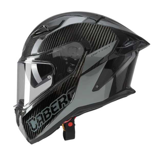 CASCO INTEGRAL CABERG DRIFT EVO II CARBON NOVA GRIS BRILLO