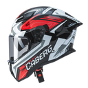 CASCO INTEGRAL CABERG DRIFT EVO II JARAMA NEGRO BLANCO ROJO BRILLO