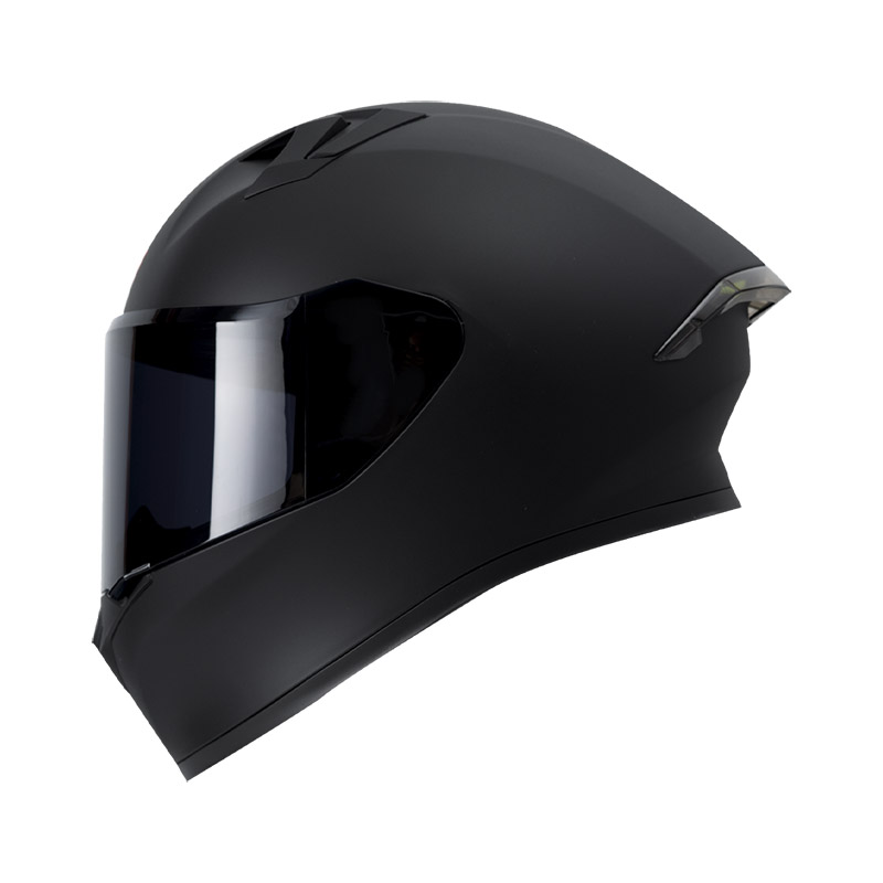 [109901] CASCO INTEGRAL ICH 503 SOLID NEGRO MATE VISOR NEGRO (S)