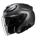 CASCO ABIERTO HJC F31 SOLID GRIS METALIZADO