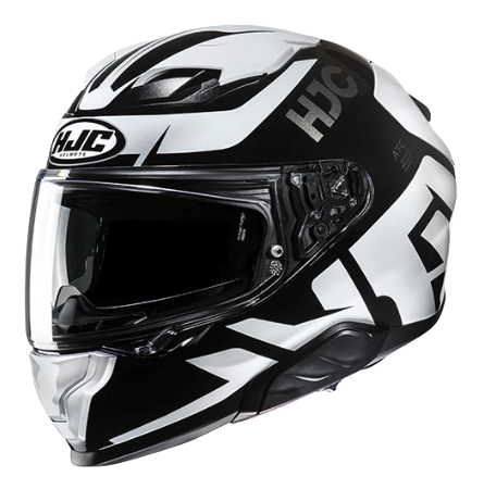 CASCO INTEGRAL HJC F71 BARD MC5 GRIS BLANCO