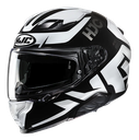 CASCO INTEGRAL HJC F71 BARD MC5 GRIS BLANCO