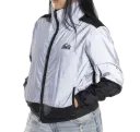 CHAQUETA CORTAVIENTO SMART BIKER REFLECTIVA ECO BLACKSTONE MINIMAL DAMA