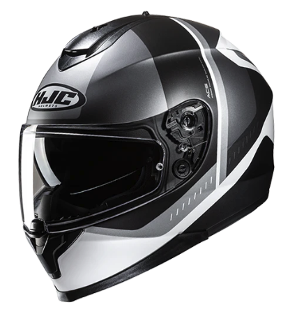 CASCO INTEGRAL HJC C70N ALIA MC5SF GRIS BLANCO MATE