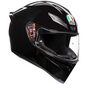 CASCO INTEGRAL AGV K1S MONO SOLID (027) NEGRO BRILLO E2206-INCLUYE PINLOCK