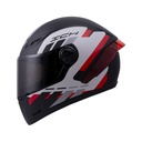 CASCO INTEGRAL ICH 501SP FITAR NEGRO ROJO MATE VISOR NEGRO