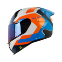 CASCO INTEGRAL SHAFT 560 EVO GUAYBARE GRIS CLARO AZUL BRILLO