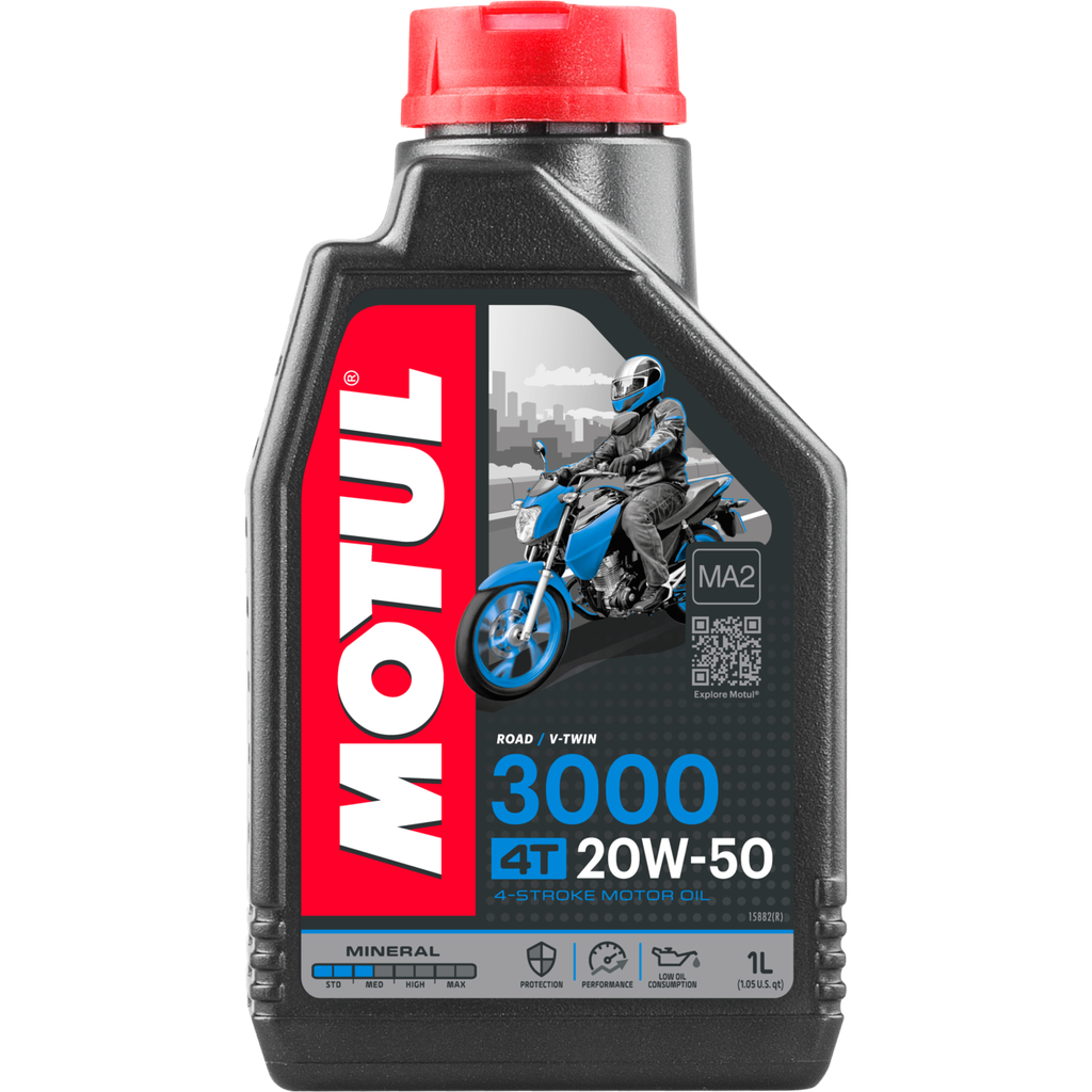 ACEITE MOTUL 3000 4T 20W50