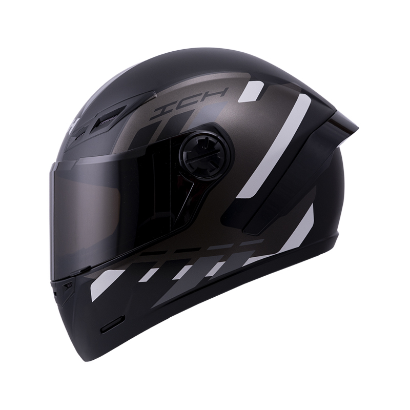 CASCO INTEGRAL ICH 501SP FITAR NEGRO GRIS MATE VISOR NEGRO