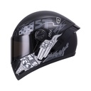 CASCO INTEGRAL ICH 501SP F.FOOD NEGRO GRIS MATE VISOR NEGRO