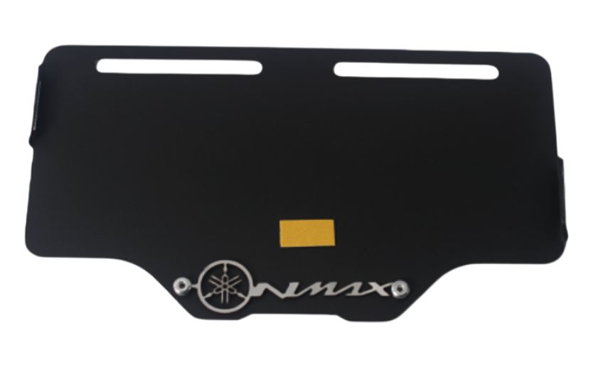 PORTA PLACA NEGRO 3D NMAX