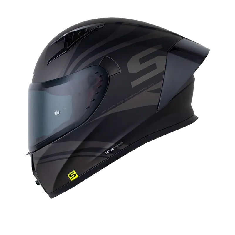 CASCO INTEGRAL SHAFT 526SP EVO CORNER NEGRO GRIS OSCURO MATE  (S)