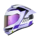 CASCO INTEGRAL SHAFT 584SP SHAIRO MORADO CLARO MORADO BRILLO