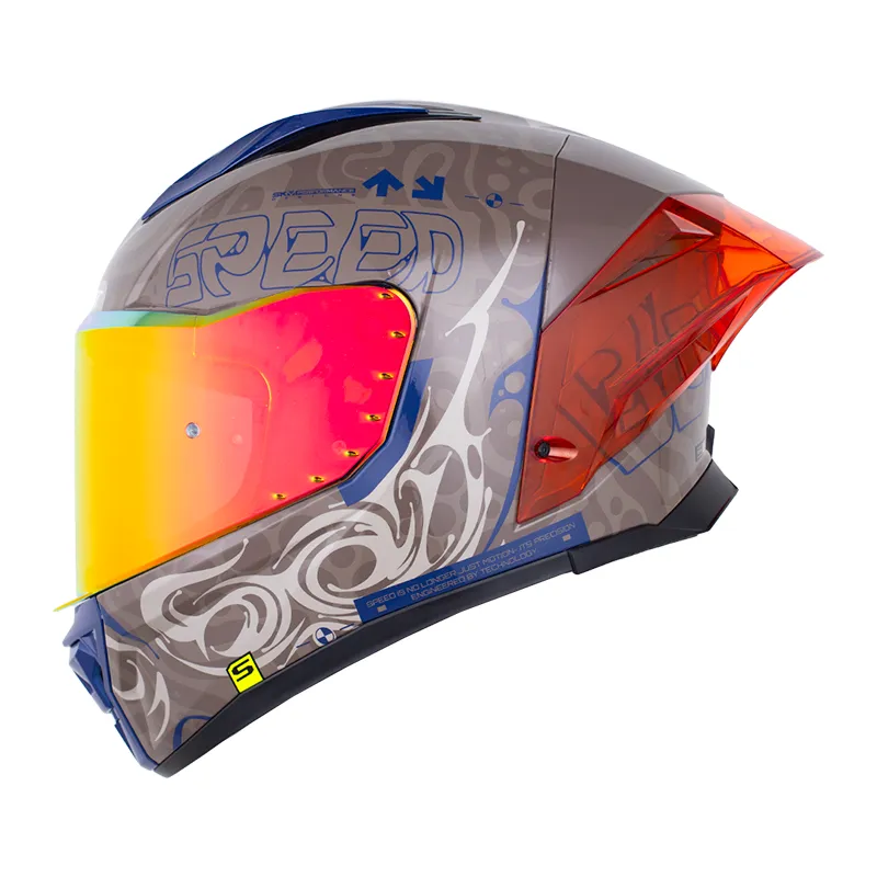 CASCO INTEGRAL SHAFT 596SP BOLTER ARENA OSCURO AZUL OSCURO MATE