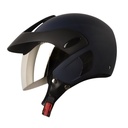 CASCO ABIERTO ICH 205 SOLID AZUL SILVER MATE VISOR SILVER 