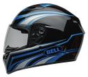 CASCO INTEGRAL BELL QUALIFIER CONDUIT AZUL NEGRO BRILLO