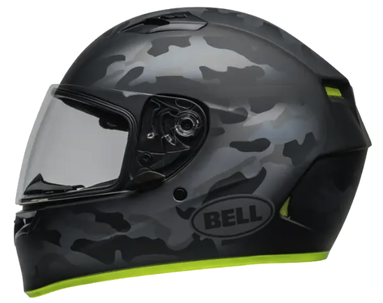 [182805] CASCO INTEGRAL BELL QUALIFIER STH CAMO NEGRO GRIS VERDE MATE (S)