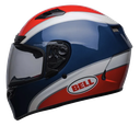 CASCO INTEGRAL BELL QUALIFIER DLX MIPS CLSC AZUL ROJO BRILLO