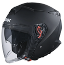 CASCO ABIERTO SMK GTJ SOLID NEGRO MATE