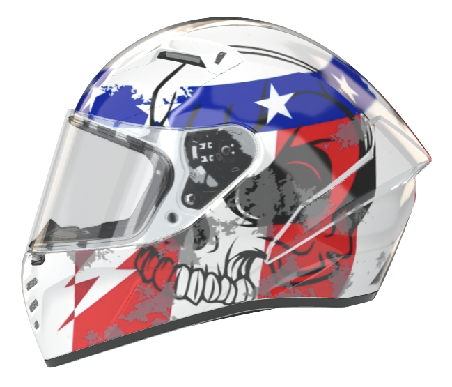 CASCO INTEGRAL AIROH CONNOR NATION BRILLO (S)