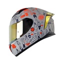CASCO INTEGRAL SHAFT 582SP EVO PEOPLE WALK GRIS ROJO MATE