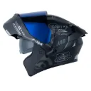 CASCO ABATIBLE X-ONE 3000 RS DOBLE VISOR IRON NEGRO GRIS MATE