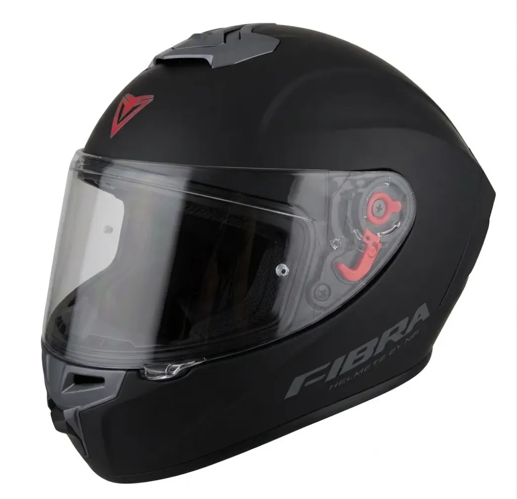 [150364A640V2S] CASCO INTEGRAL FIBRA GIGA 2 STREAM NEGRO MATE (S)