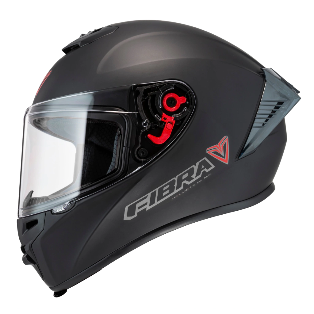 [150364A640V2S] CASCO INTEGRAL FIBRA GIGA 2 STREAM NEGRO MATE (S)