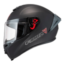 CASCO INTEGRAL FIBRA GIGA 2 STREAM NEGRO MATE