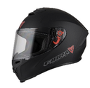 CASCO INTEGRAL FIBRA GIGA SOLID NEGRO MATE