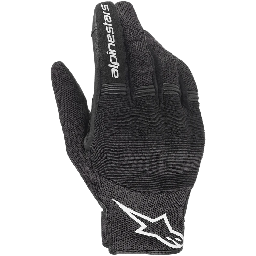 GUANTE CON PROTECCION ALPINESTARS COOPER NEGRO BLANCO
