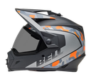 CASCO MULTIPROPOSITO BELL MX-9 ADVENTURE MESA MIPS NEGRO CAMO NARANJA MATE