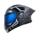 CASCO INTEGRAL SHAFT 596SP COSMO GRIS GRIS OSCURO BRILLO