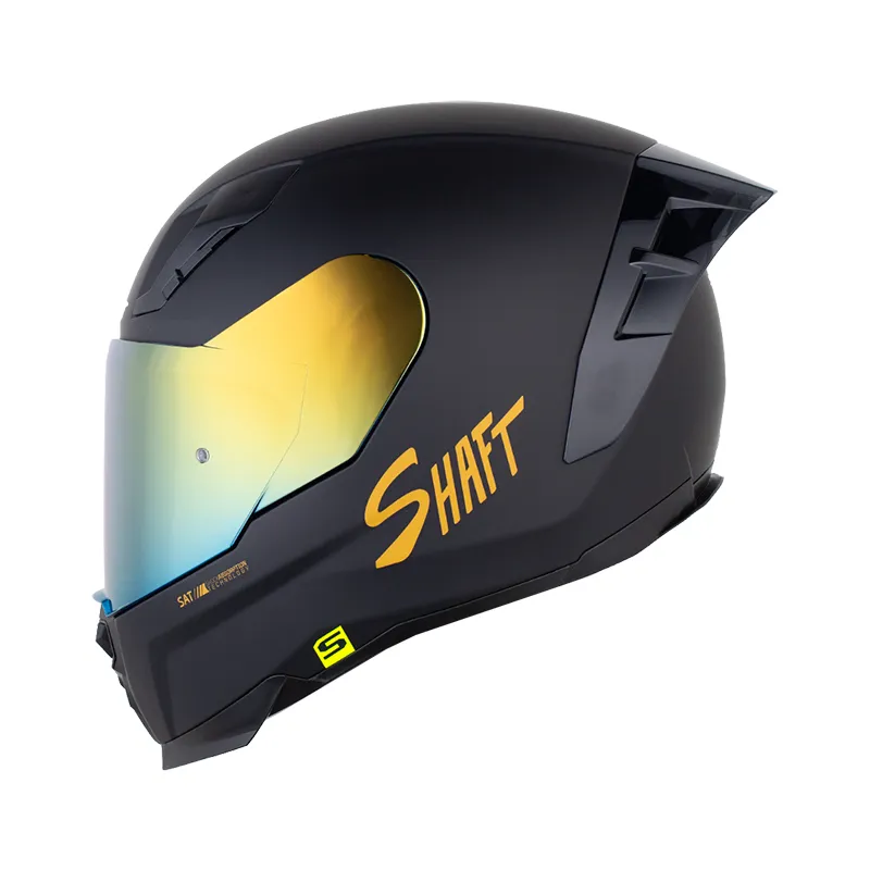 CASCO INTEGRAL SHAFT 562 R SOLID NEGRO DORADO MATE
