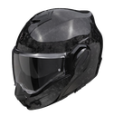 CASCO MODULAR SCORPION EXO-TECH ONYX CARBON NEGRO BRILLO