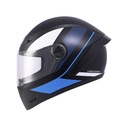 CASCO INTEGRAL ICH 501SP DEUS NEGRO AZUL MATE VISOR TRANSPARENTE