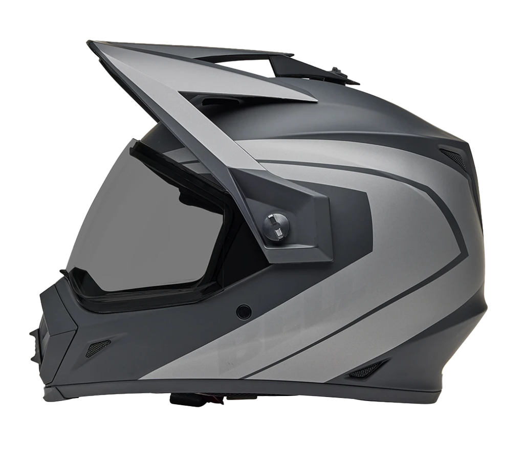 CASCO MULTIPROPOSITO BELL MX-9 ADVENTURE MIPS NEGRO GRIS MATE 