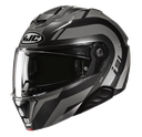 CASCO ABATIBLE HJC I91 DOBLE VISOR ARVEN MC5 GRIS NEGRO BRILLO-INCLUYE PINLOCK