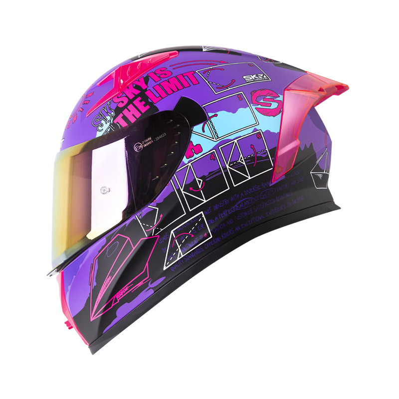 CASCO INTEGRAL SHAFT 526SP EVO PAPYRUS MORADO FUCSIA MATE