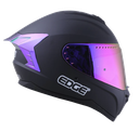 CASCO INTEGRAL EDGE DC EXTREME SOLID NEGRO MORADO MATE