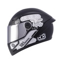 CASCO INTEGRAL ICH 501SP ARIGATO NEGRO GRIS MATE VISOR SILVER